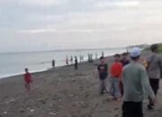 Santri di Lombok Timur Terseret Ombak Pantai Rarangan Tanjung Luar