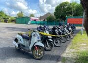Polres Lombok Tengah Amankan Puluhan Kendaraan Roda Dua yang Hendak Balap Liar