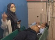 Pengendara Motor di Lombok Utara Tertimpa Pohon Tumbang