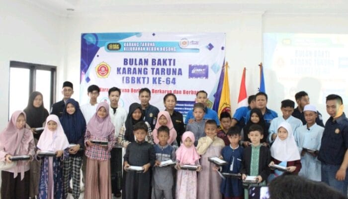 Rayakan HUT ke-64, Karta Kelurahan Kebon Kosong Luncurkan Buku hingga Santuni Anak Yatim Piatu