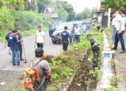 Lapas Selong Ikut Bersih-bersih Pasar Kuliner Kelayu Selatan