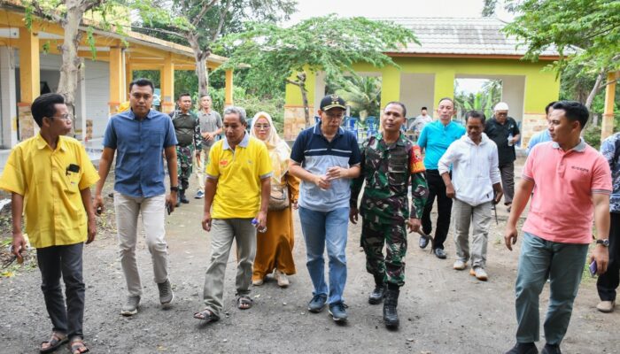 Sebelum Dioptimalisasi, Aset Strategis Pasar Kuliner Kelayu Selatan Dibersihkan