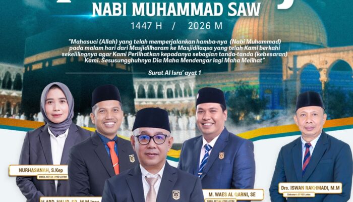 DPRD Lombok Timur: Selamat Memperingati Isra Mi’raj 1447 Hijriah
