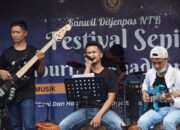 Warga Binaan Lapas Selong Tampil di Festival Seni dan Ngabuburit Ramadhan Kampung PAS