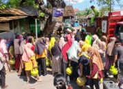Ratusan Warga Jerowaru Rela Ngantri Berdesakan Demi Mendapatkan Gas Melon