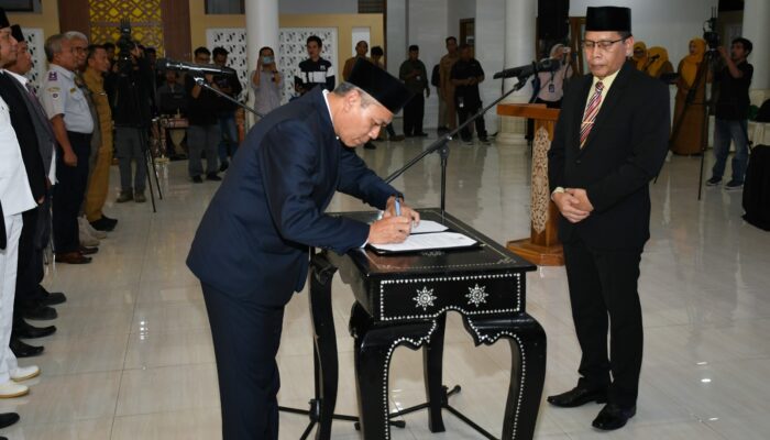 Rotasi Besar, Bupati Haerul Warisin Lantik 36 Pejabat Eselon II dan III