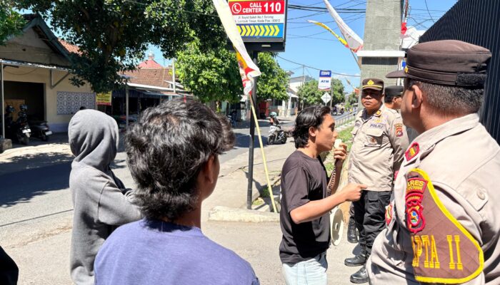 GAMPAR Demo di Mapolres Lotim, Desak Usut Dugaan Pungli Koperasi di Pelabuhan Kayangan