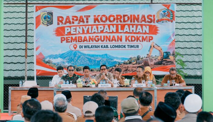 Terkendala Lahan, 127 Gerai KDKMP di Lombok Timur Belum Dibangun
