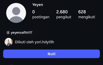 Akun IG @yeyensafitri17 Di-private Usai Video di Pantai Ditemani Bir Disorot