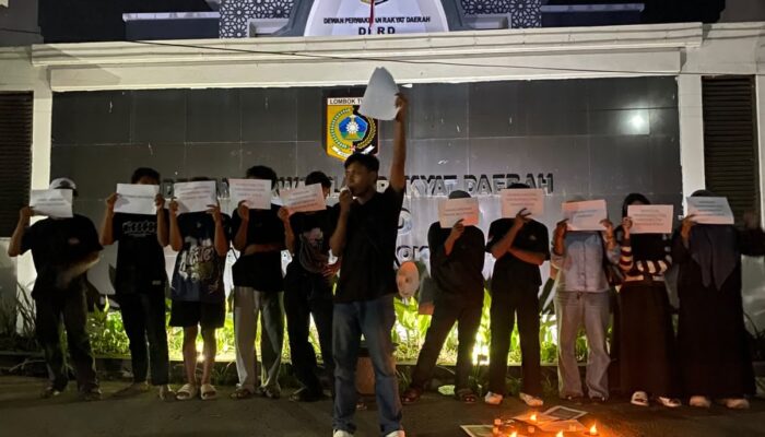 FORDEM NTB Gelar Mimbar Bebas di DPRD Lotim, Soroti APBD hingga Marwah Dewan