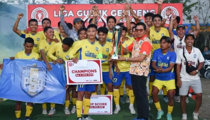 Kalahkan Pemuda Rumbuk 1-0, PS Dane Rase Juara LGG Desa Sakra 2026